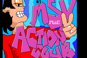 MSX Action Club 2 Title Screen