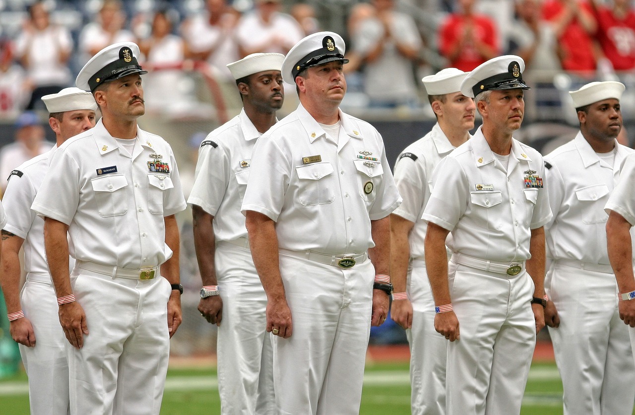 Image - military honor guard sporting event