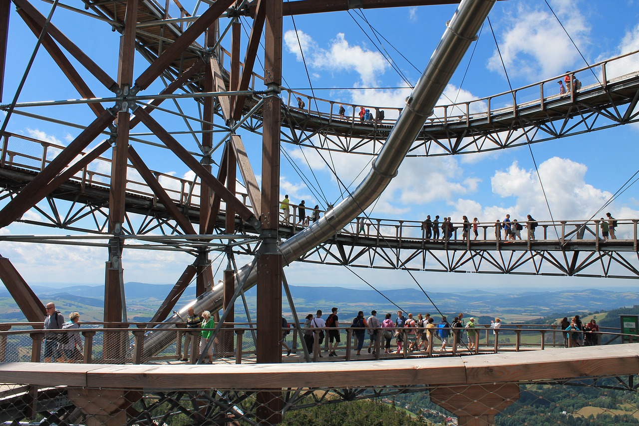 Image - the path in the clouds sky walk