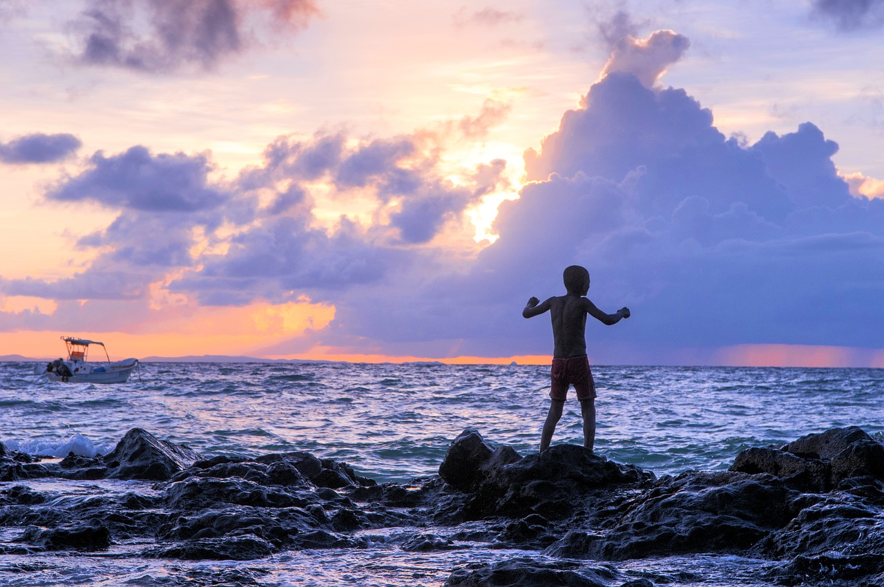 Image - beach sunset sea madagascar