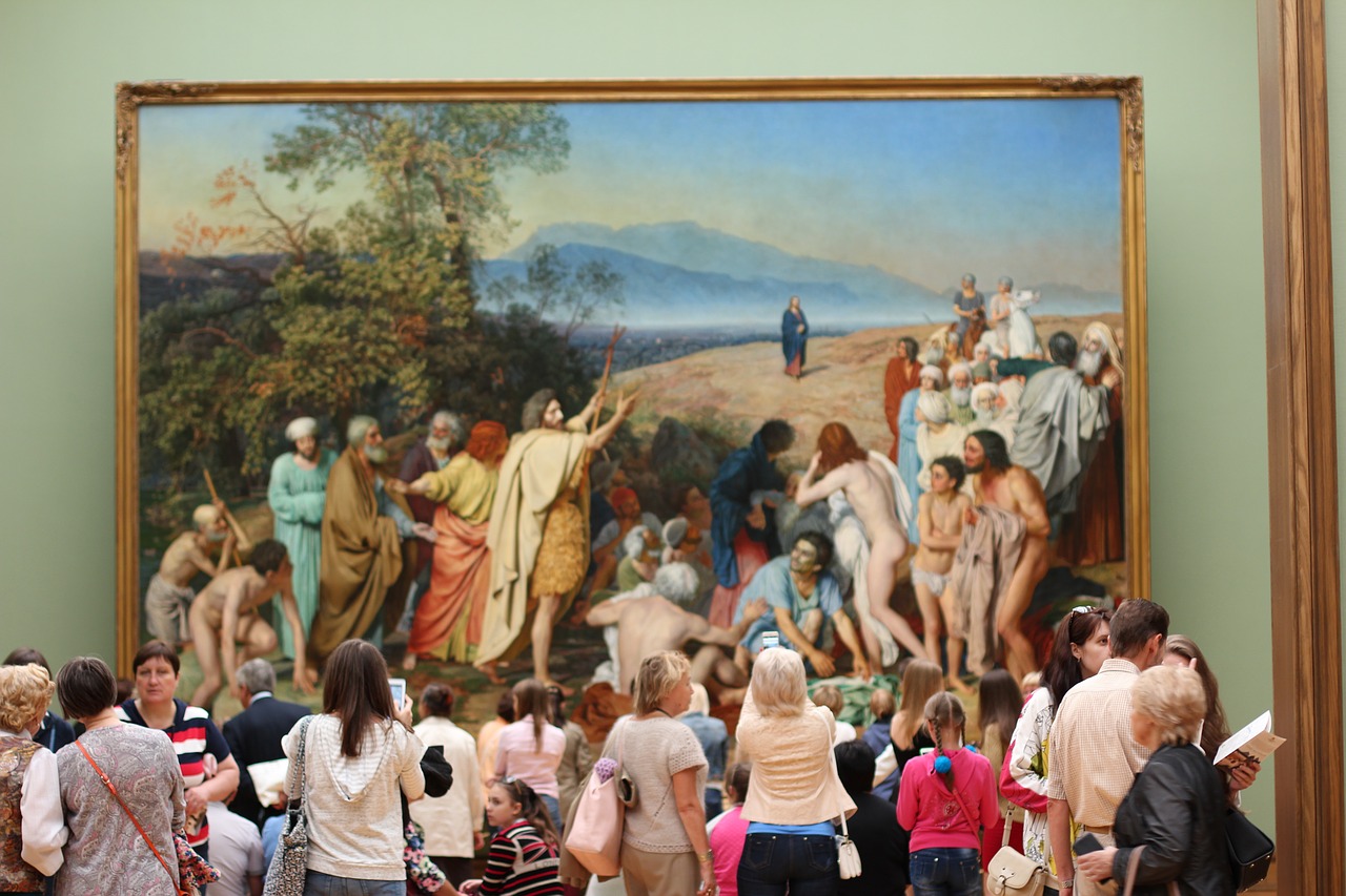 Image - gallery tretyakov moscow visitors