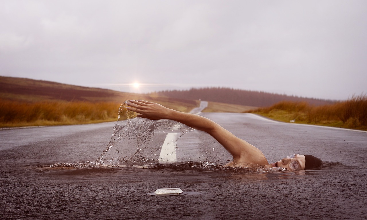 Image - swimmer sport swim water