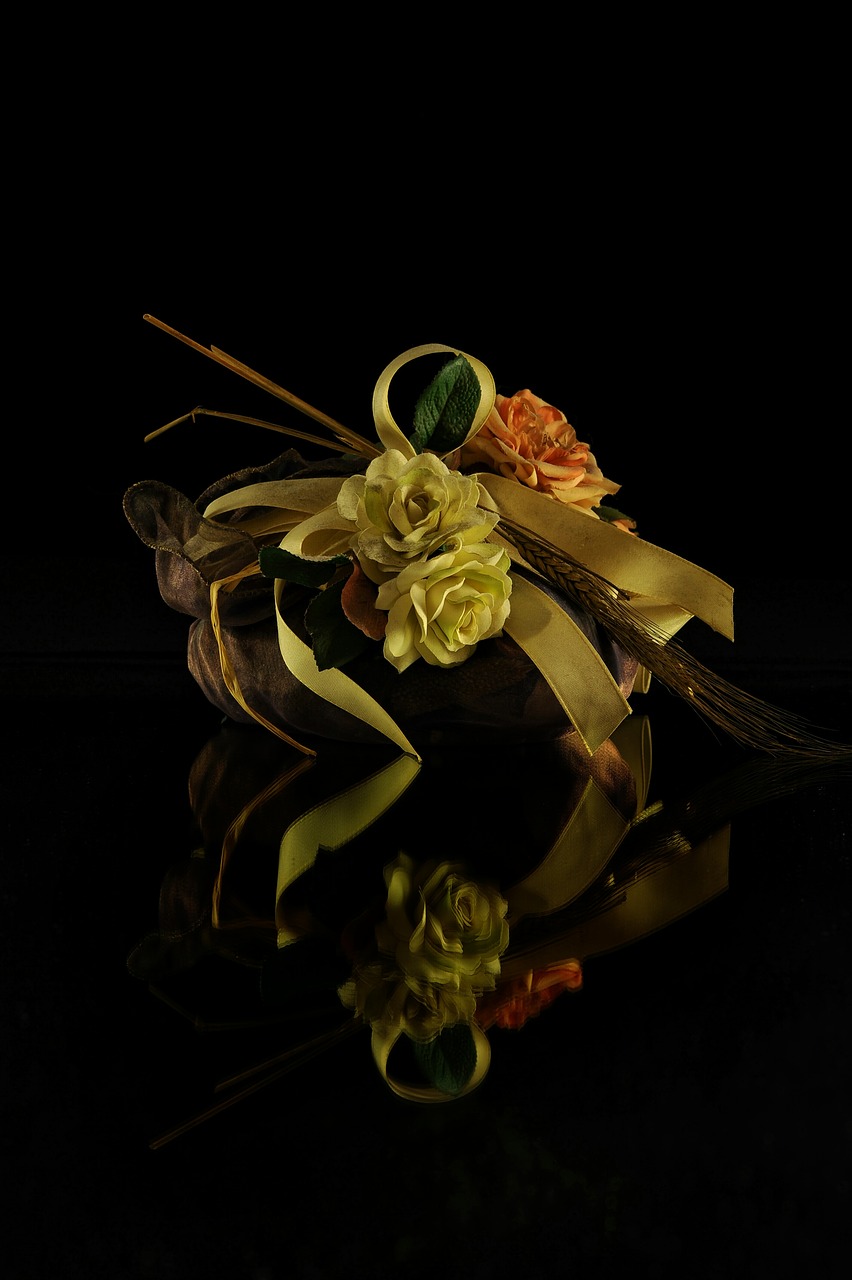 Image - flowers tape rosa yellow spring