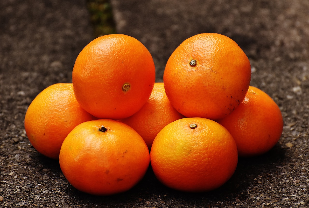 Image - tangerines fruity vitaminhaltig