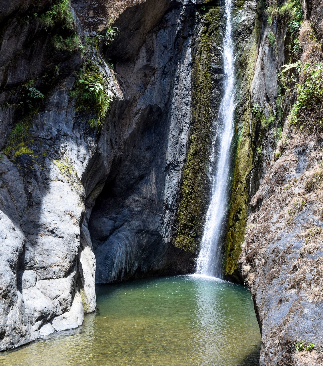 Image - waterfall nature peru river water