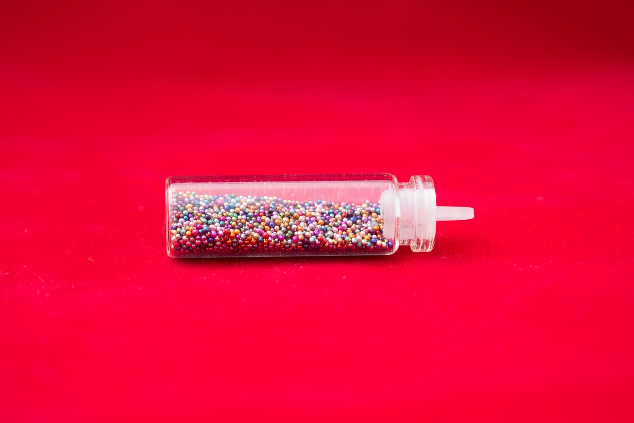 Image - jars tinsel capacity manicure