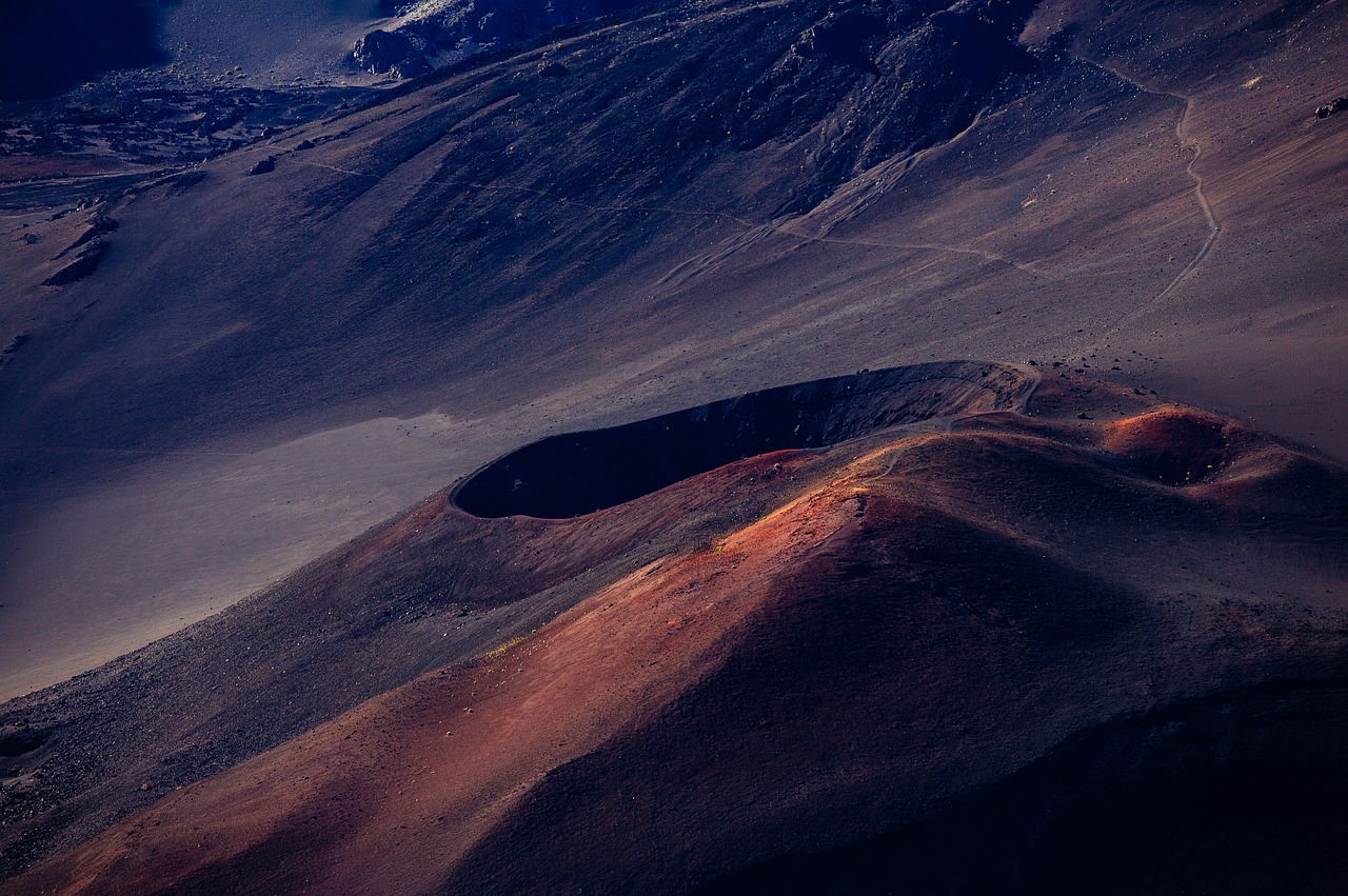 Image - geology haleakala landscape