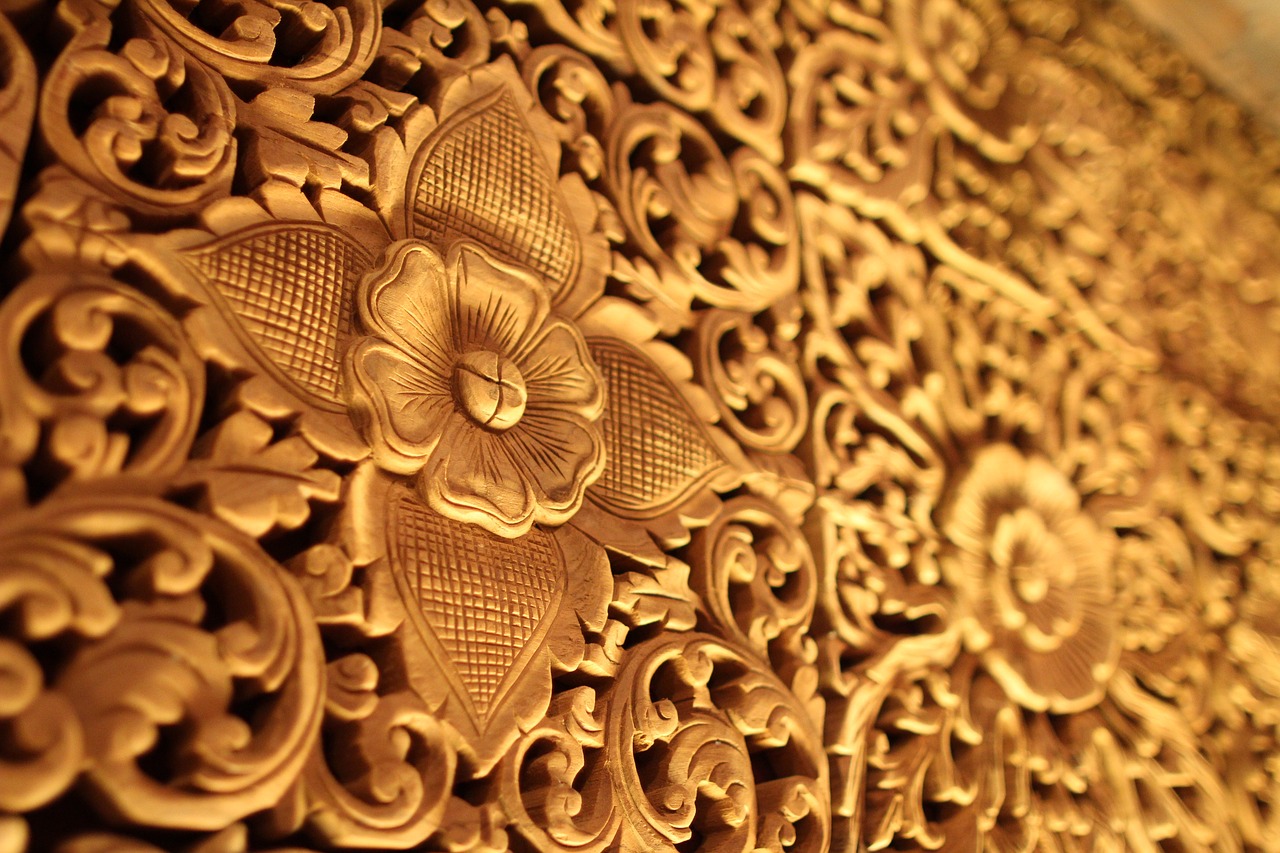 Image - abstract antique art close up