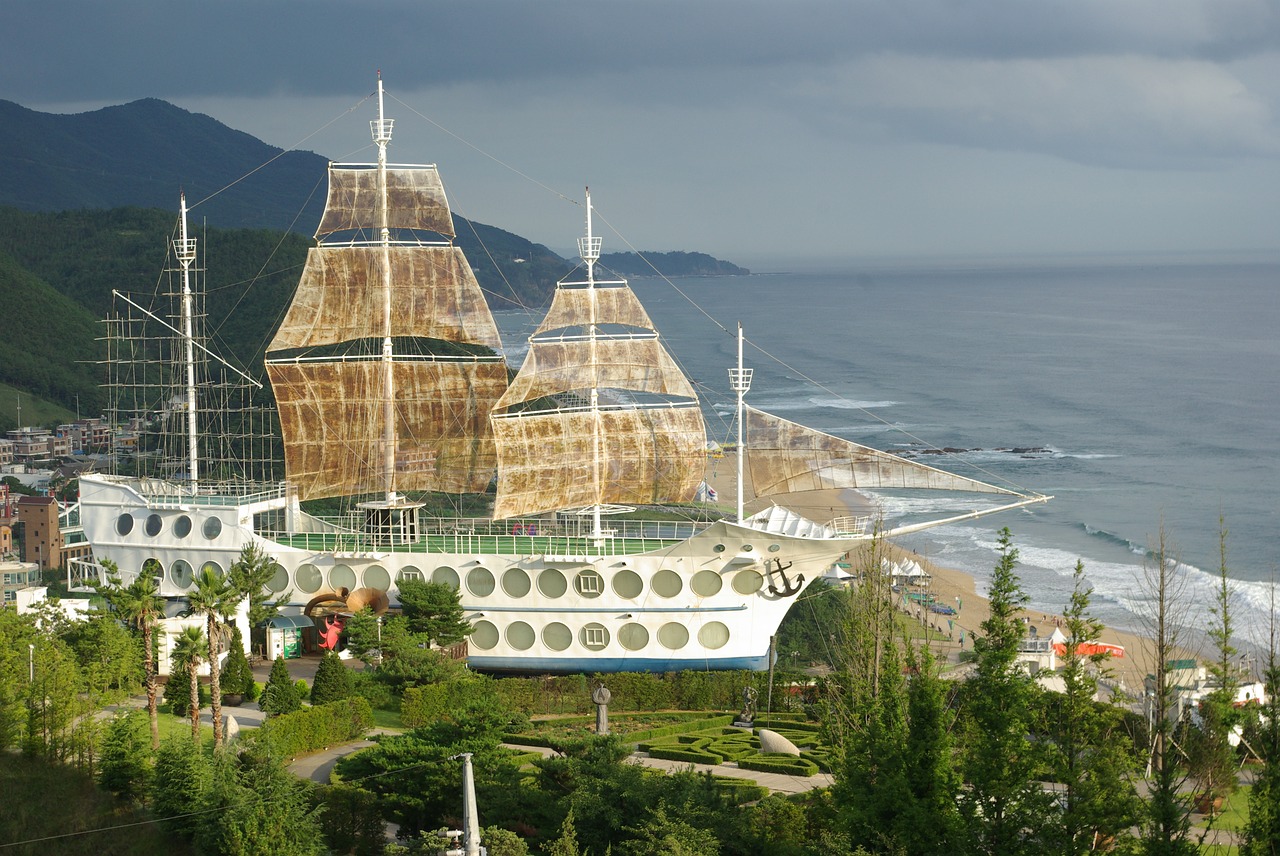 Image - jung dong jin sea sailboat