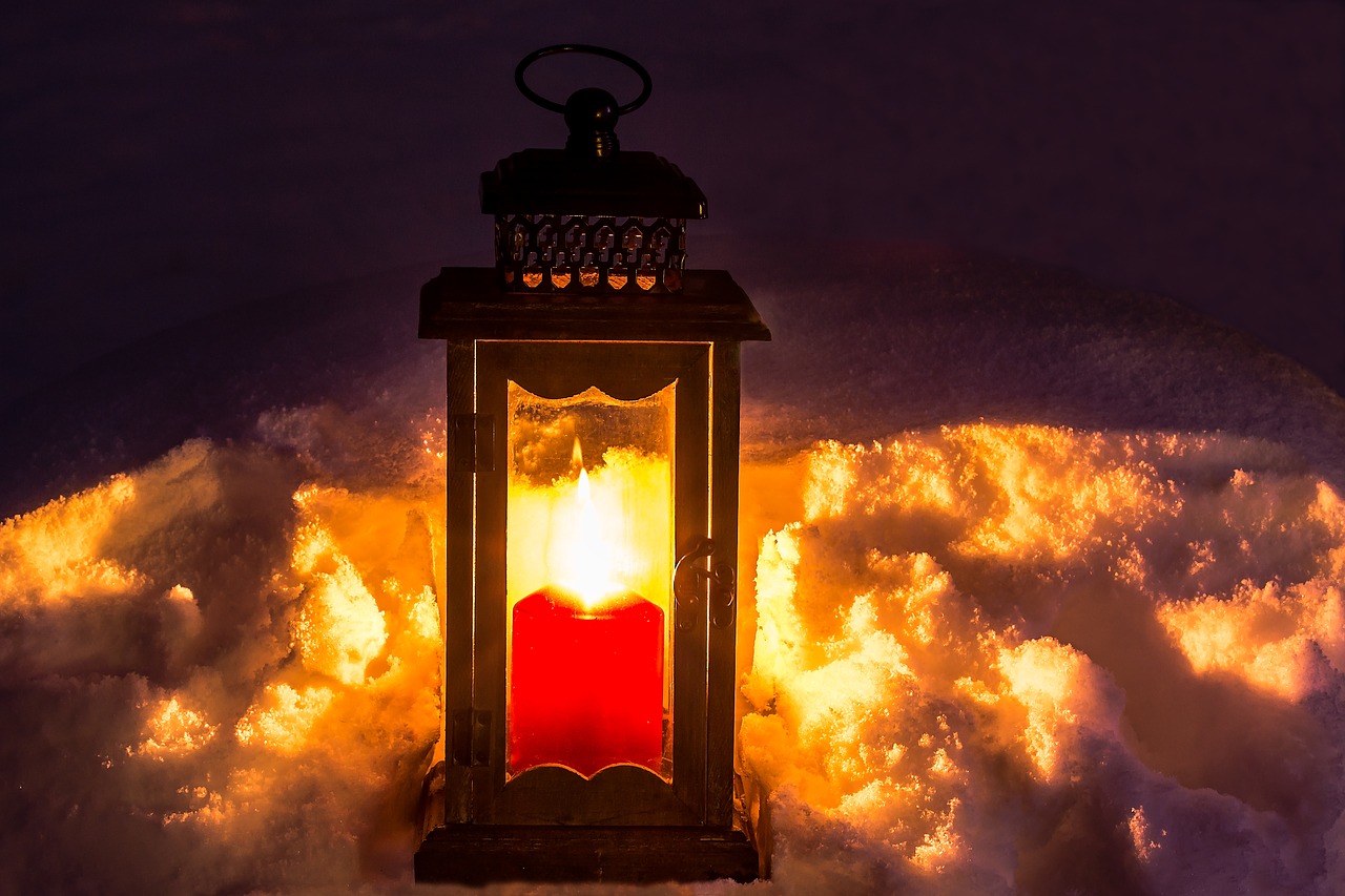 Image - lantern candle light mood