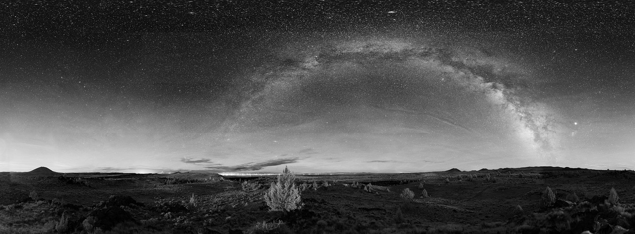 Image - night sky milky way stars cosmos
