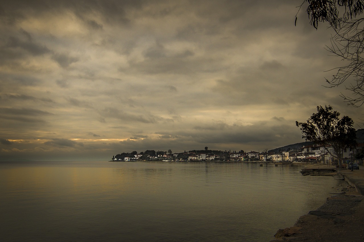 Image - landscape sea kato gatzea greece