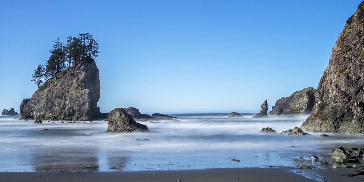 Image - beach pacific coastline ocean coast