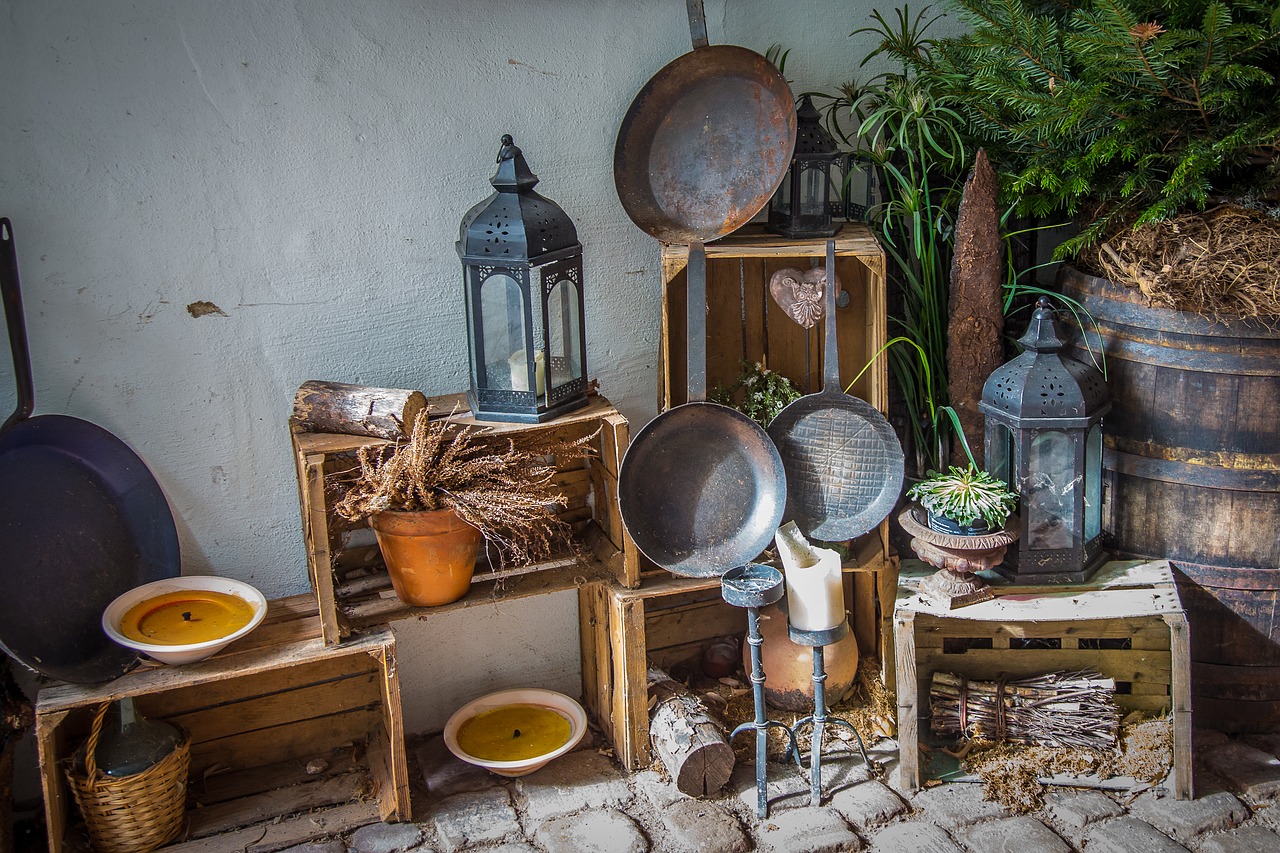 Image - country life pan kitchen