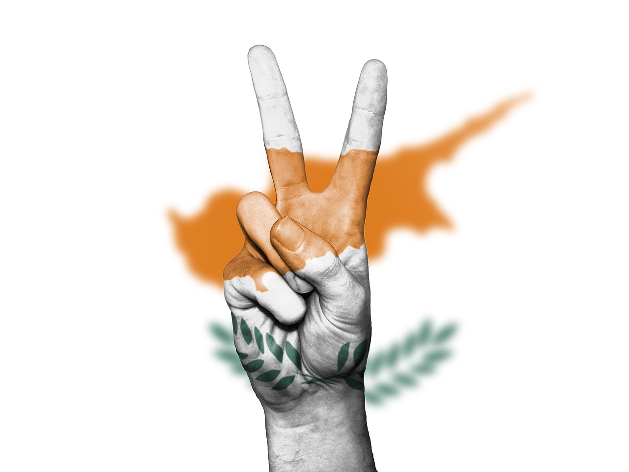 Image - cyprus peace hand nation