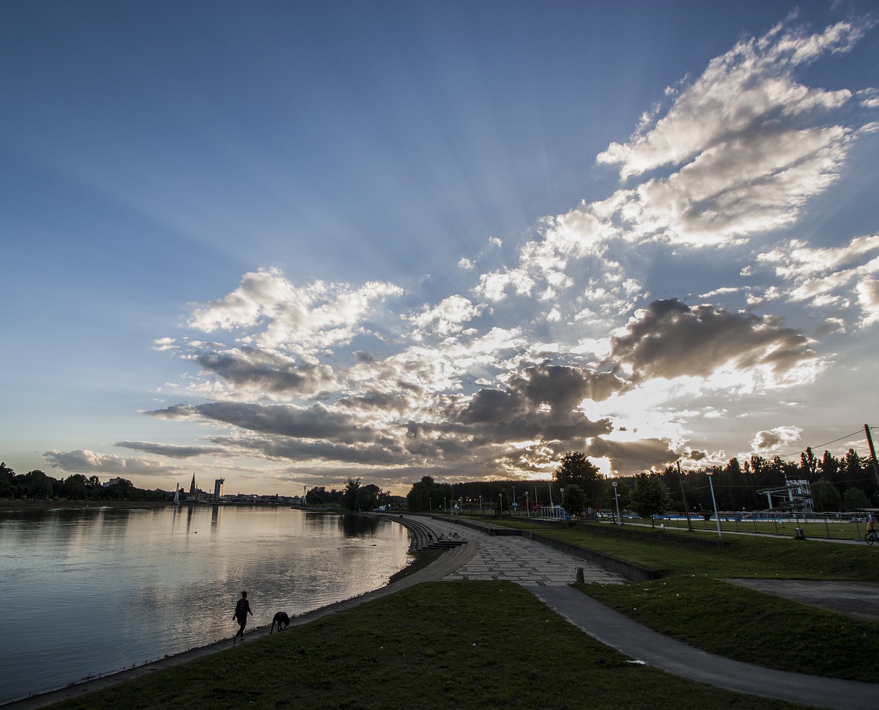 Image - osijek croatia sunset europe city