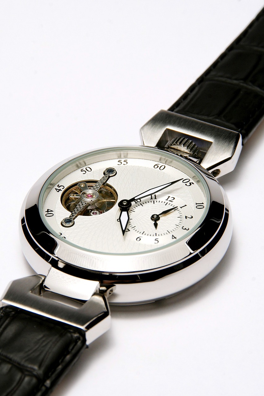 Image - wrist watch mens chronometer clock