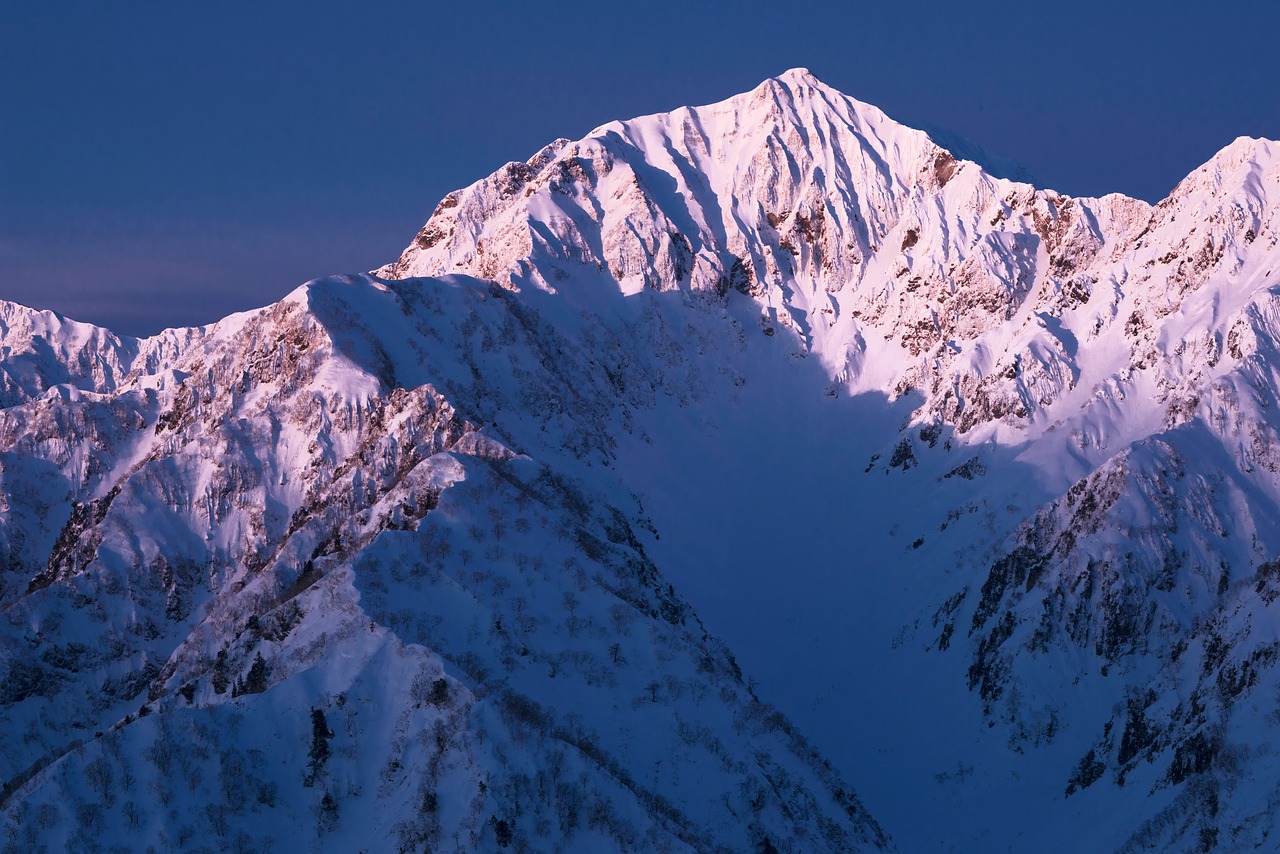 Image - snow mountain asahi