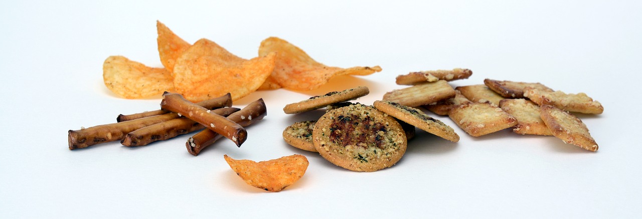Image - snacks salzstangen chips