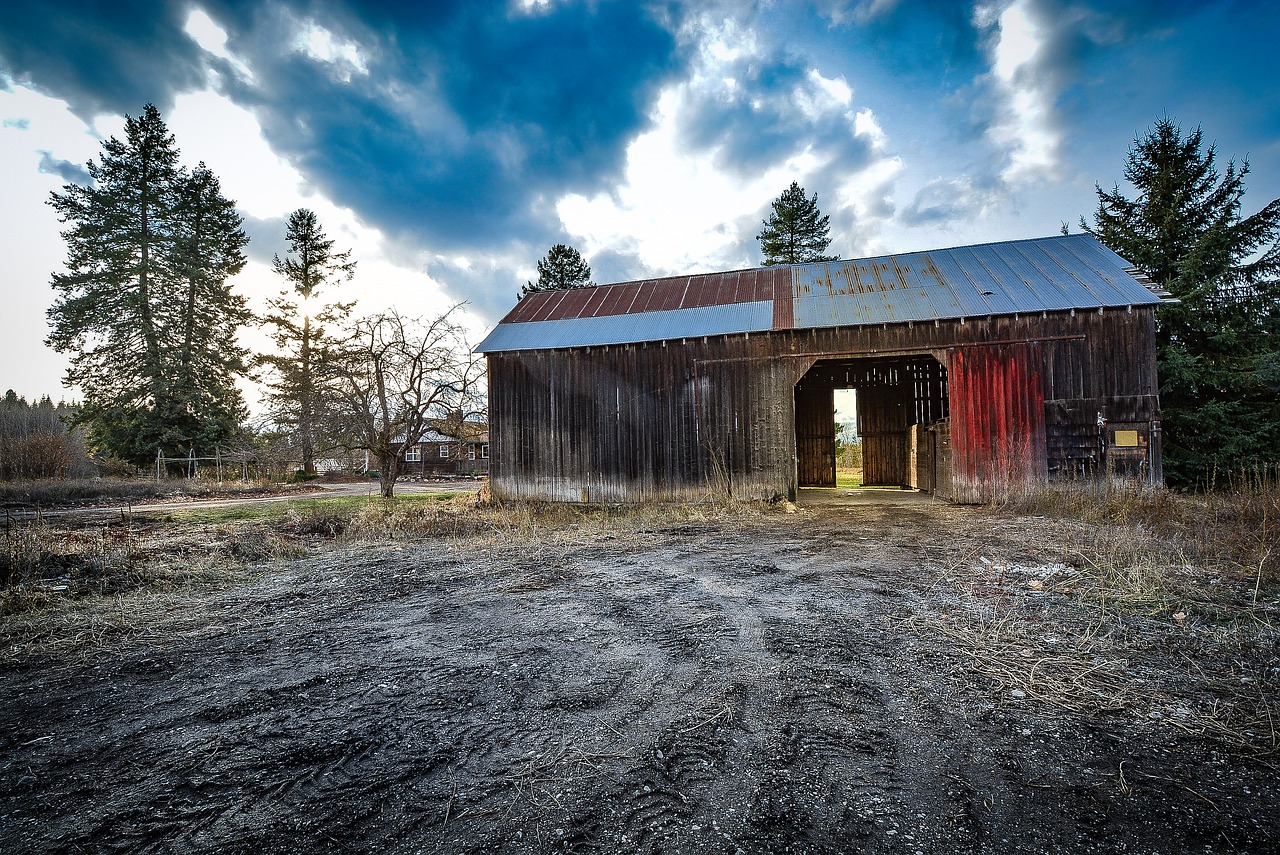 Image - barn antique rustic rural aged