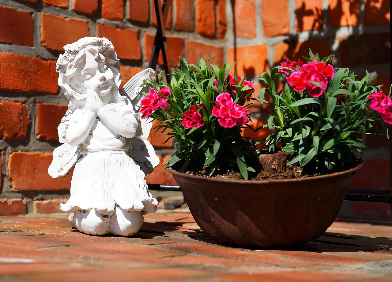Image - angel home ornament white