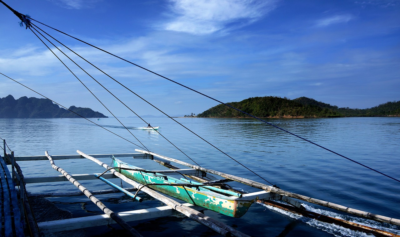 Image - boat trip sea ocean el nido