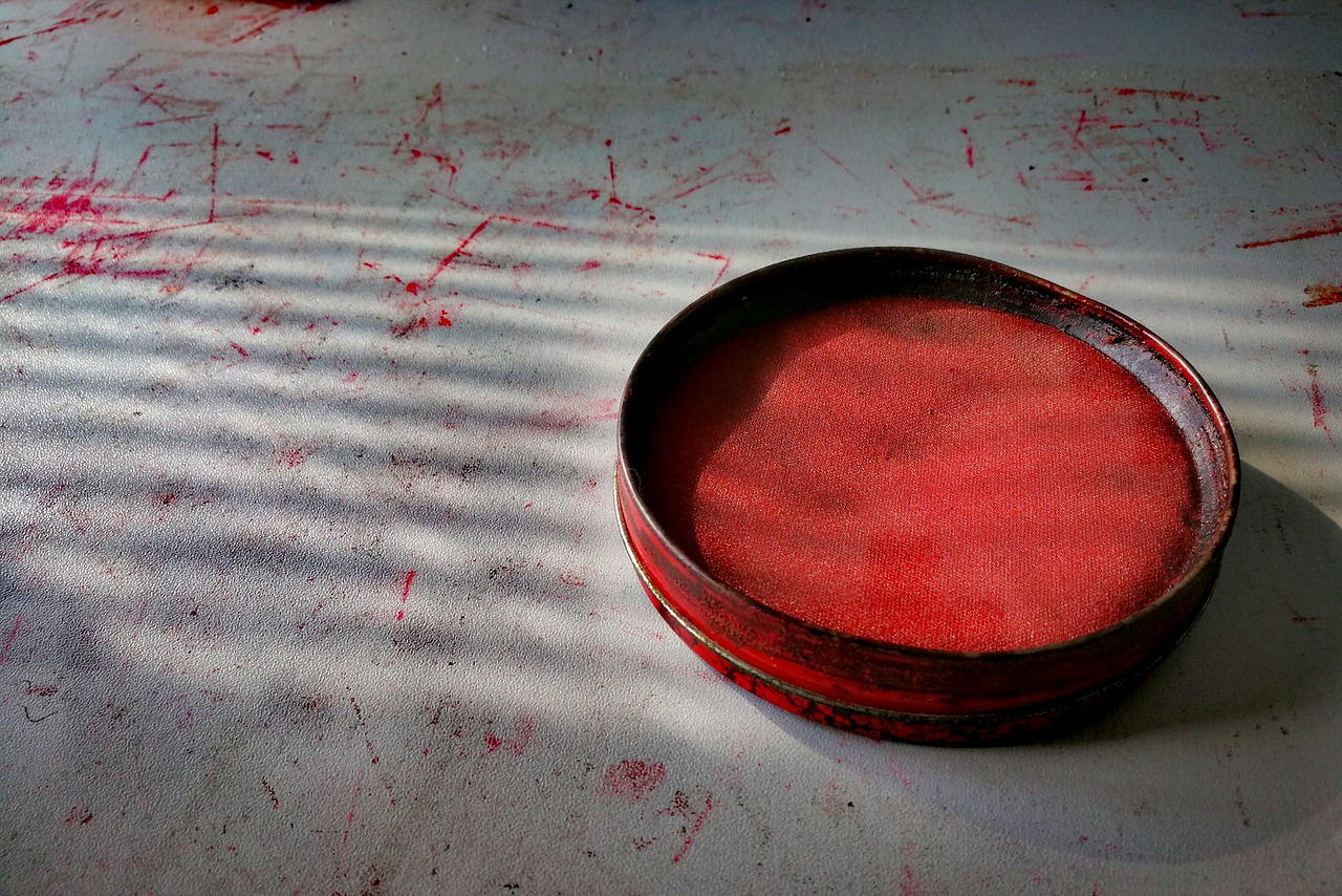 Image - inkpad light and shadow red