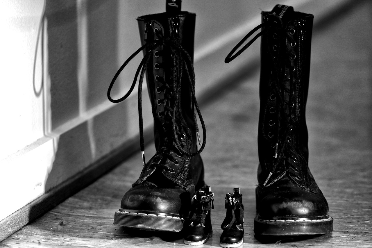 Image - dr martens shoes tiny boots black