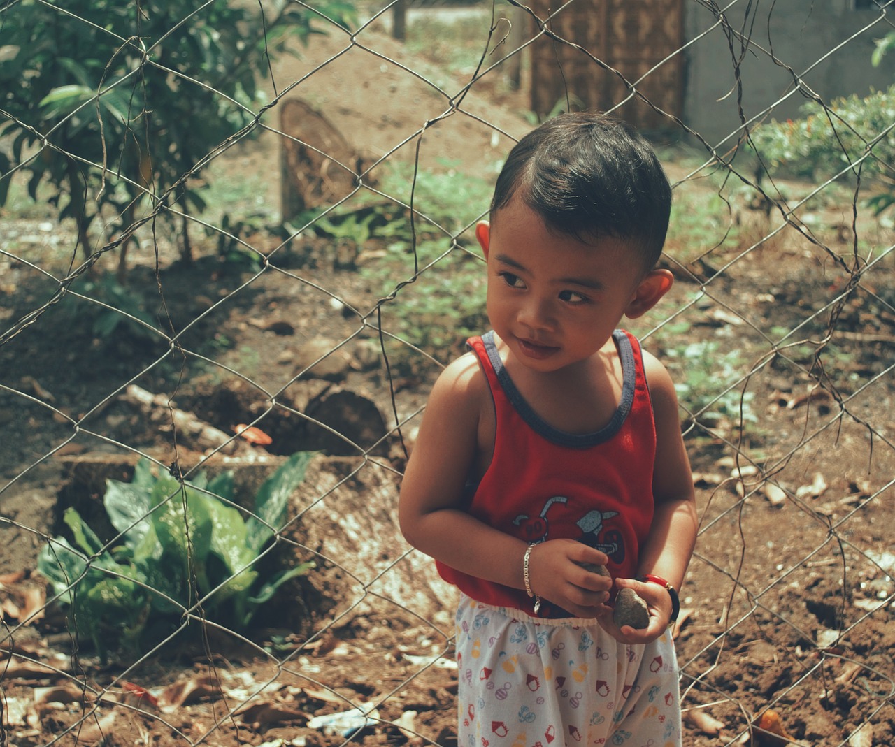 Image - portrait kid vintage fade