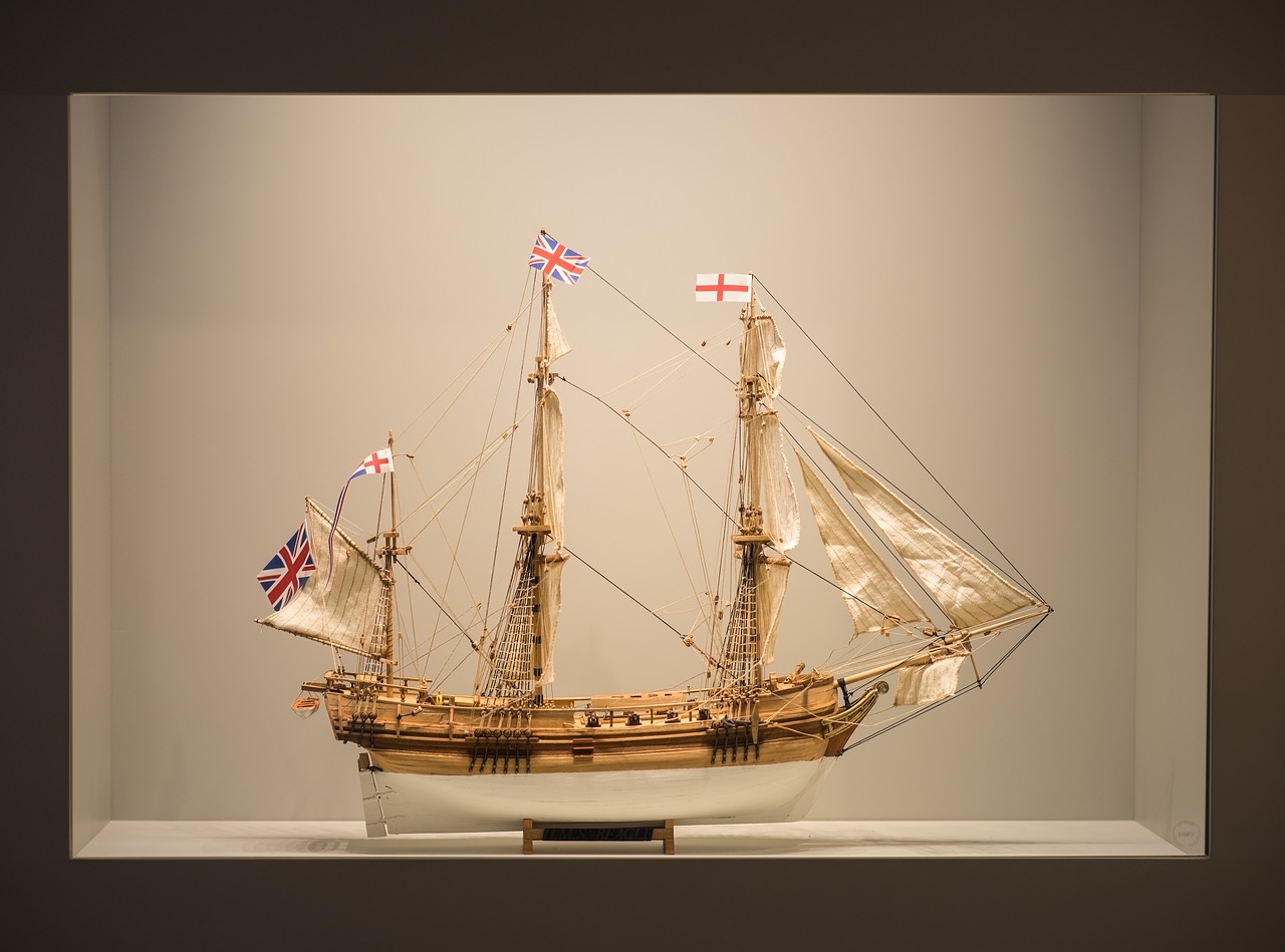 Image - ship model wooden ship england