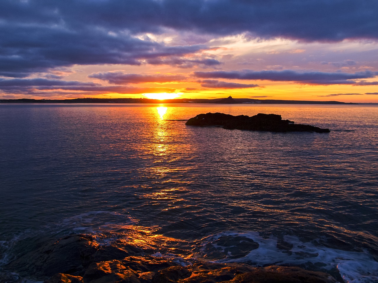 Image - cornwall landscape coast sunrise
