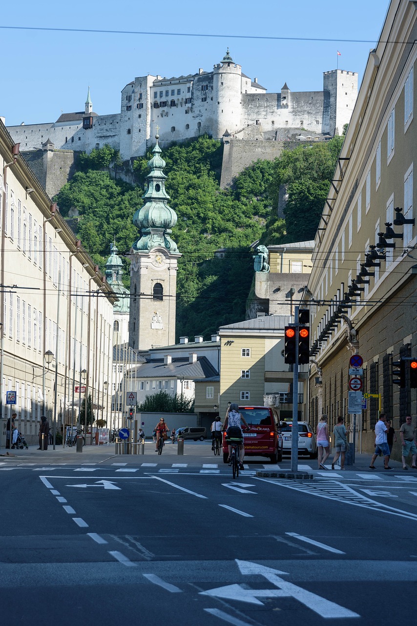 Image - salzburg fixed austria old town