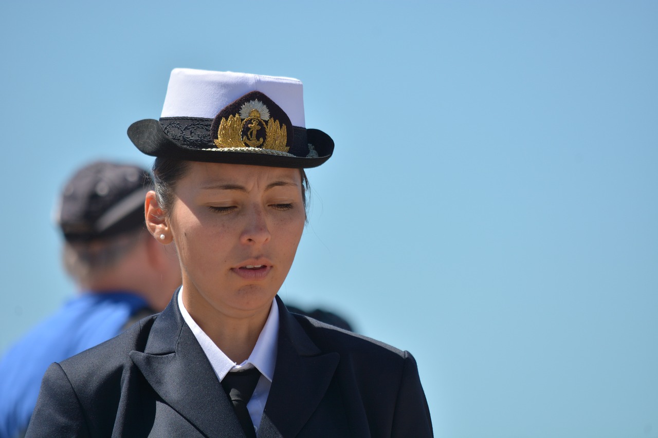 Image - woman soldier navy argentina