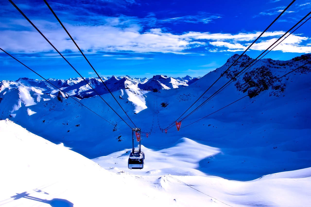 Image - switzerland ski lift resort sports