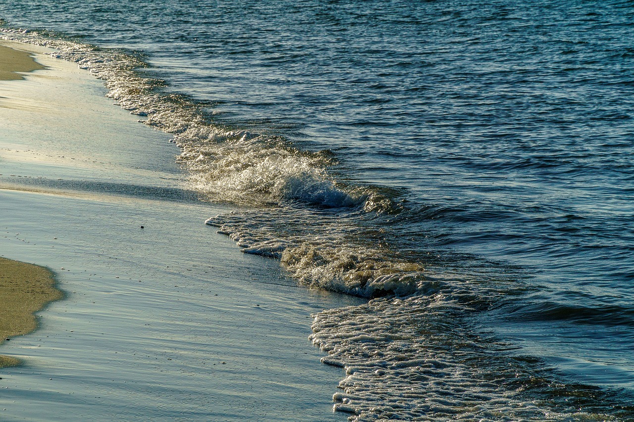 Image - wave surf abendstimmung binz rügen