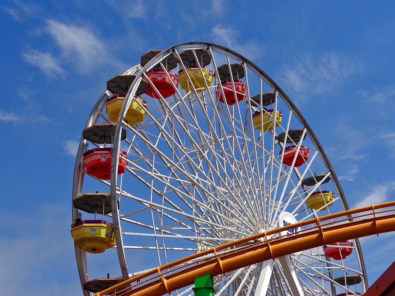 Image - santa monica pier ride carousel