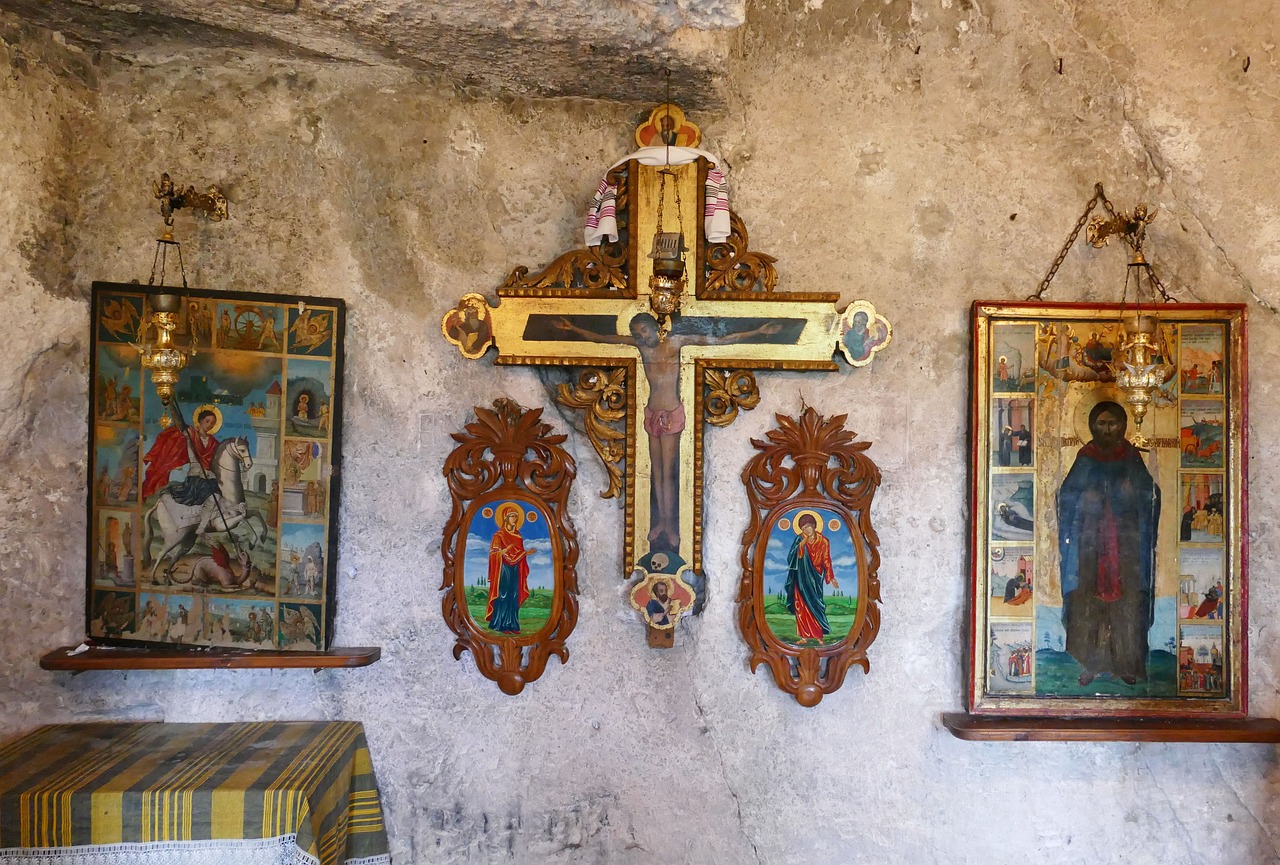 Image - monastery cave monastery hermit