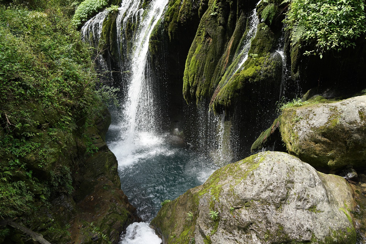 Image - waterfall paradise peaceful