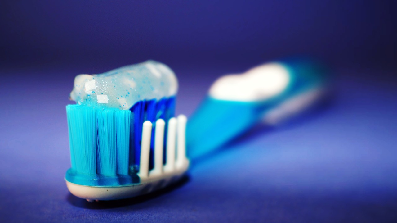 Image - toothbrush toothpaste hygiene blue
