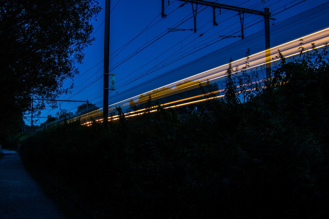 Image - long exposure car transportation