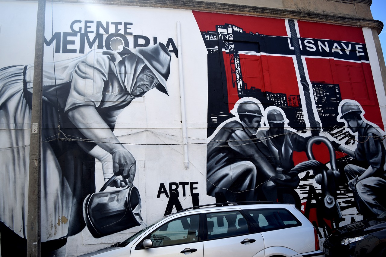 Image - graffiti wall painting facade auto