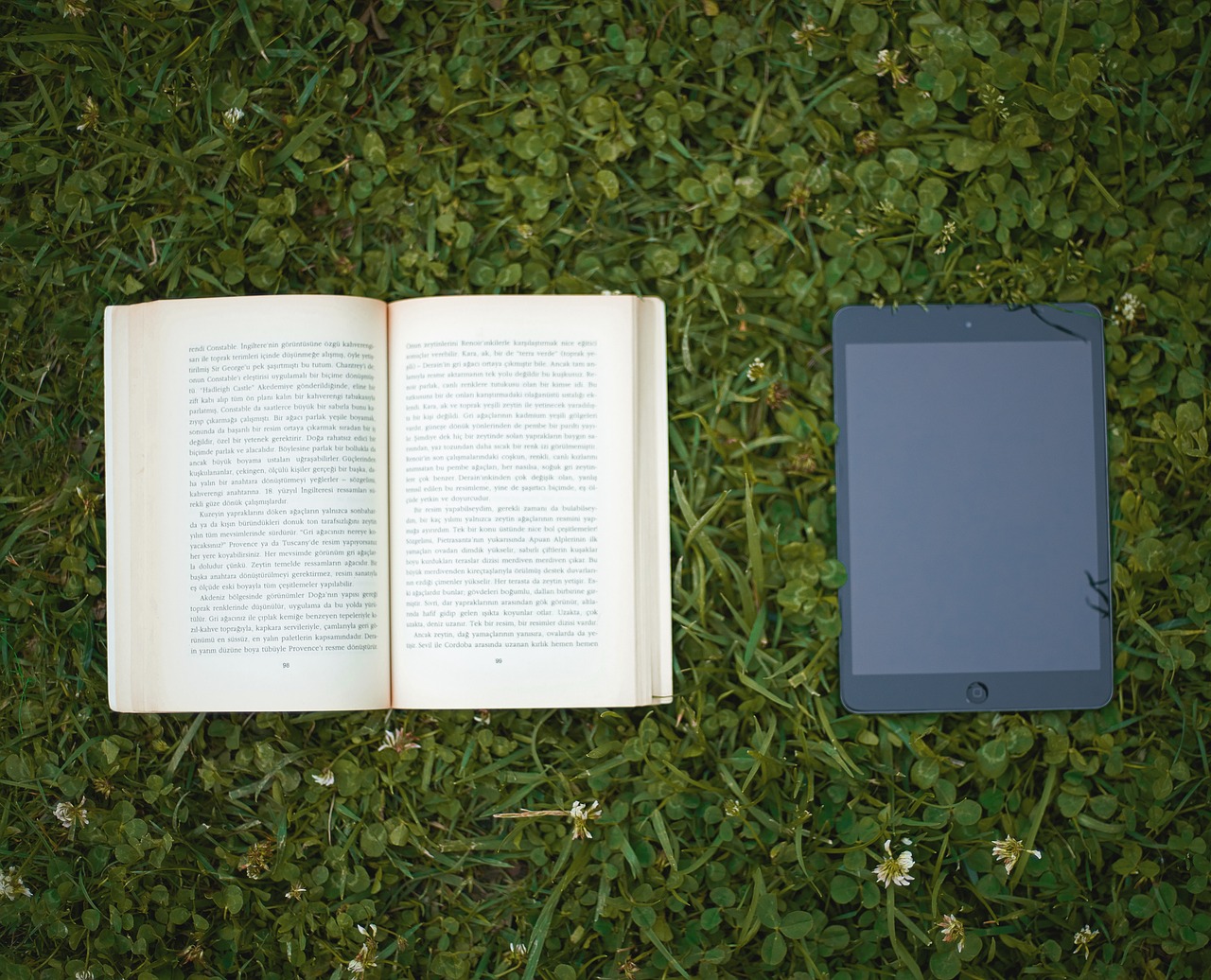 Image - book read technology old new