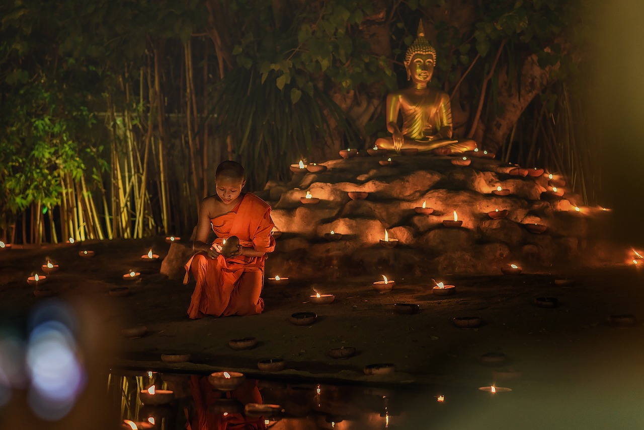 Image - thailand asia neophyte buddha