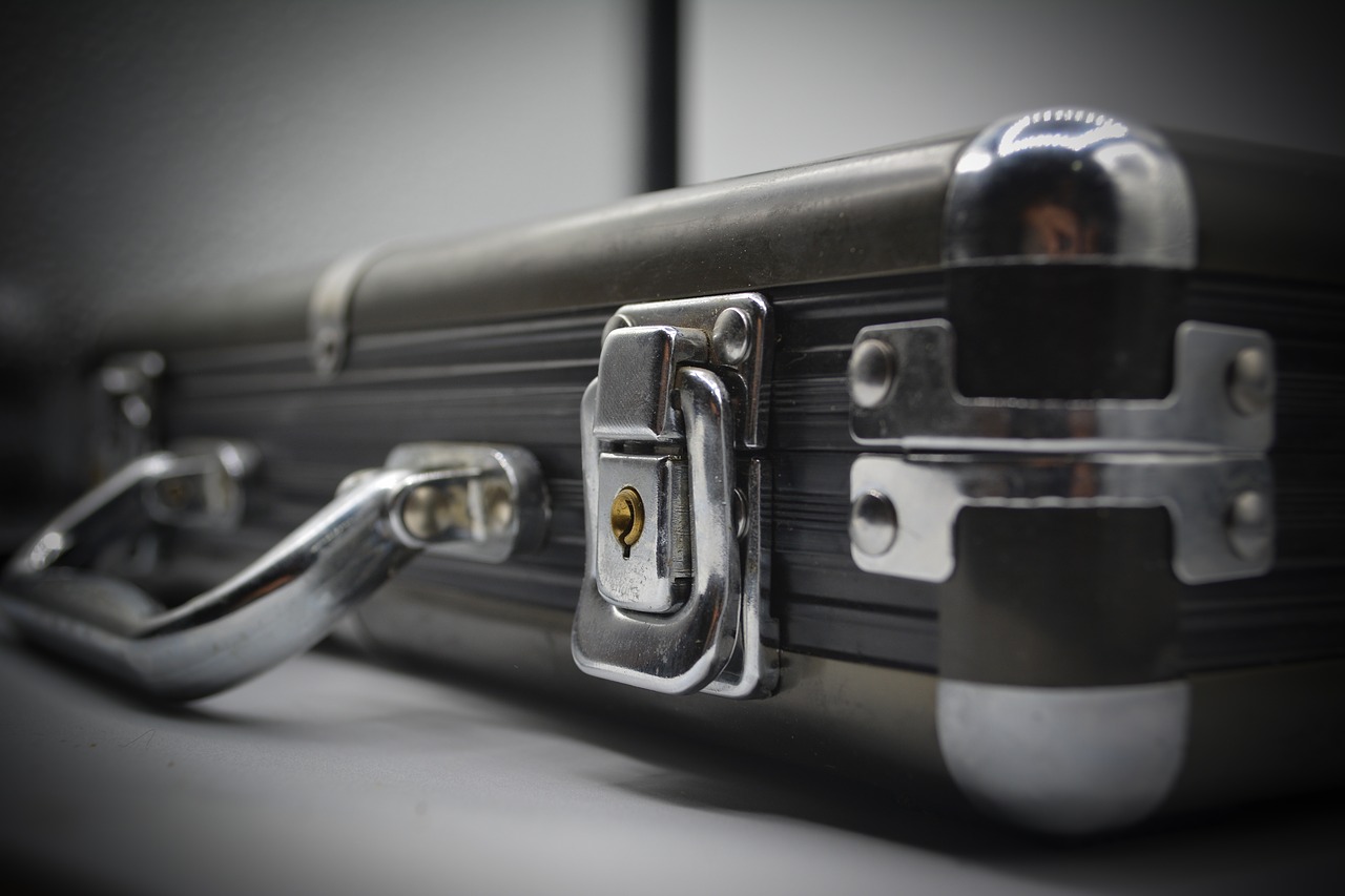 Image - case black white box business