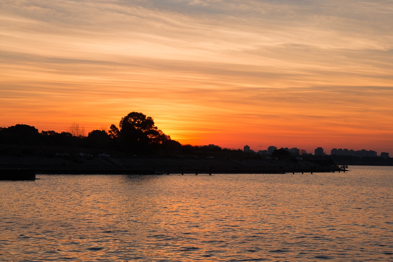 Image - waterfront buenos aires golden hour