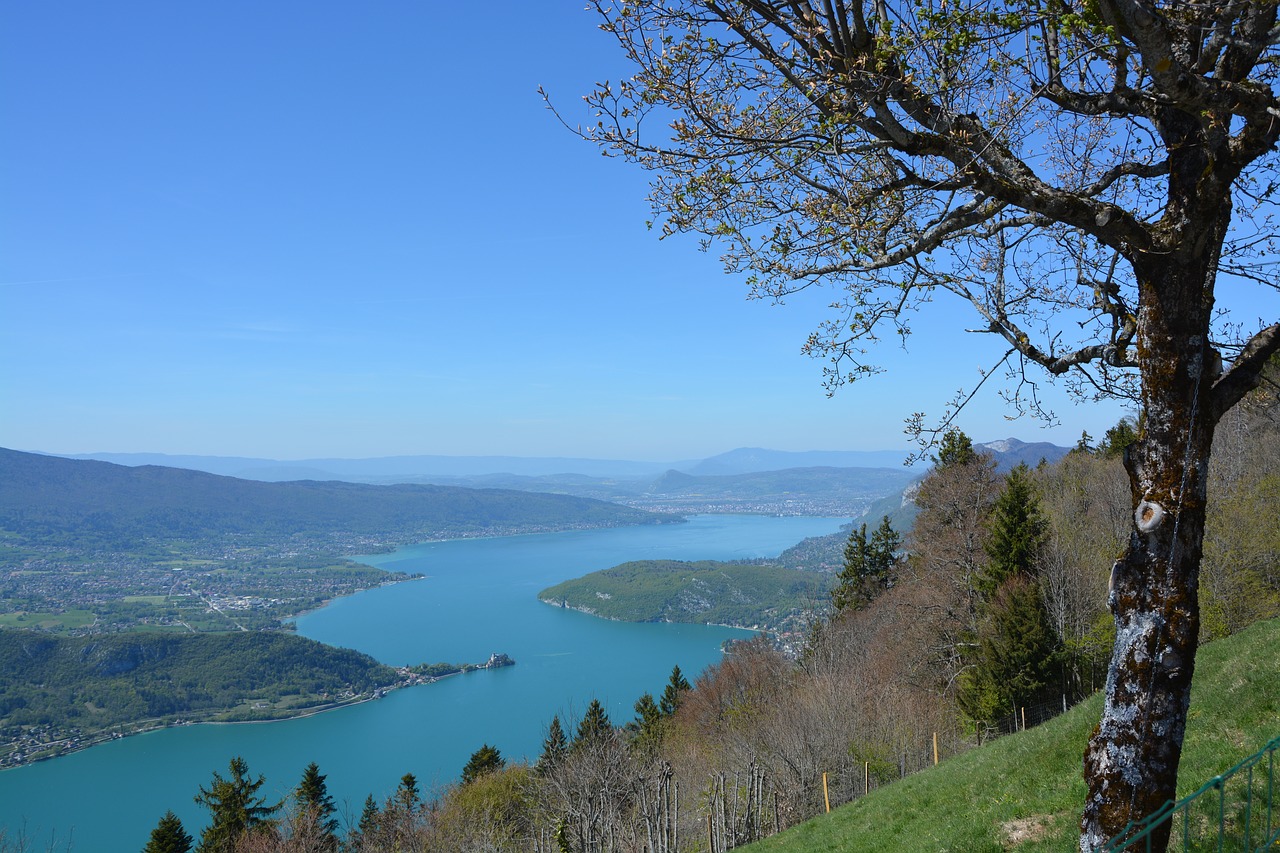Image - lake annecy water nature walks