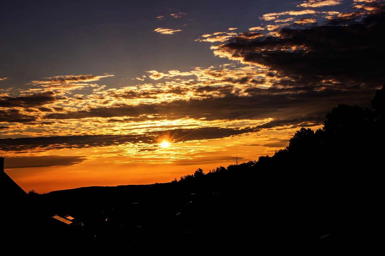 Image - morning sun sunrise sun nature