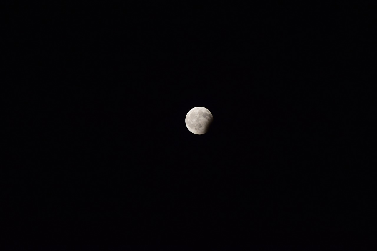 Image - night moon sky full moon