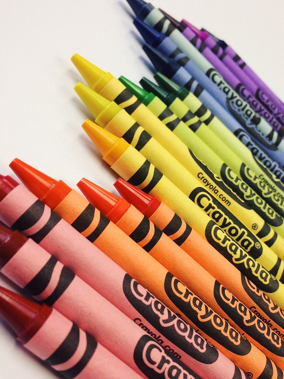Image - crayons rainbow drawing art child