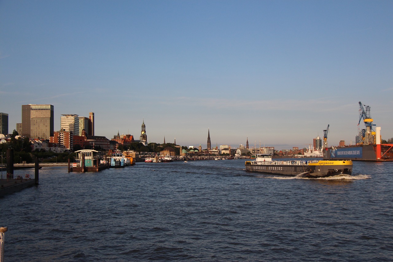 Image - hamburg port hanseatic hamburg port